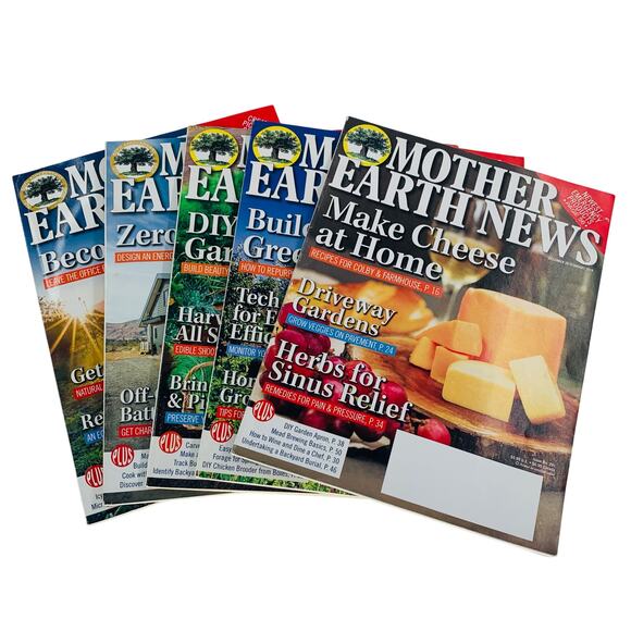 Mother Earth News Magazines 2019 Sustainable Living Homesteading Off Grid Garden - Picture 1 of 8